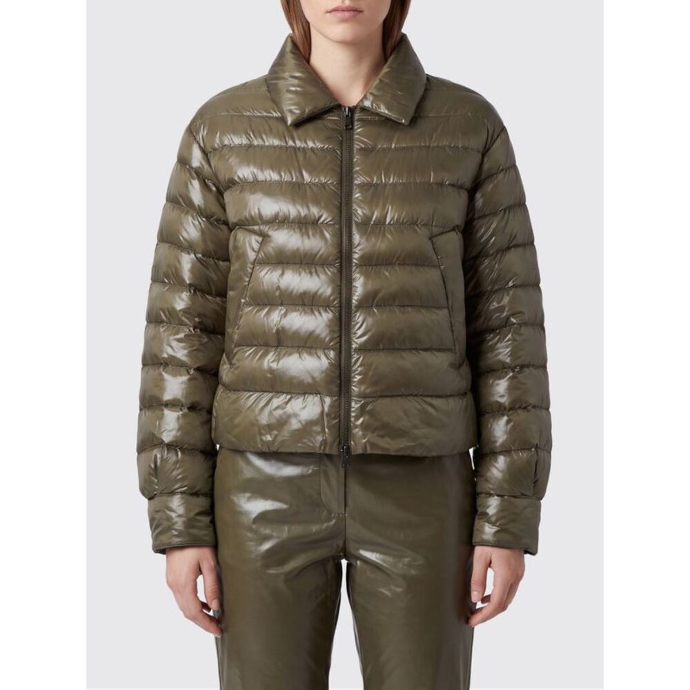 Herno Quilted Ultra-Light Nylon Short Down Jacket With Classic Collar